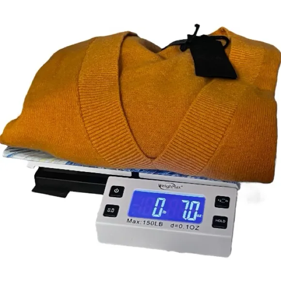 RtA Alba Cashmere Cropped Jumper Orange Sweater Size XS Streetwear French‎ NWT - Image 8