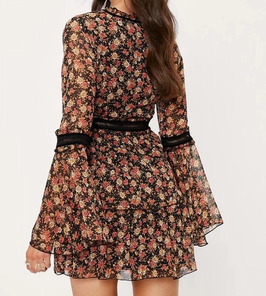 I’ll Be Bouquet Floral Mini Dress - Image 11