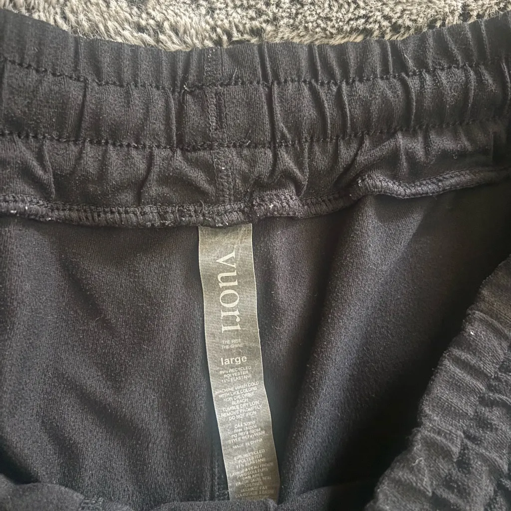 Vuori Black Women's Athletic Shorts - Image 3