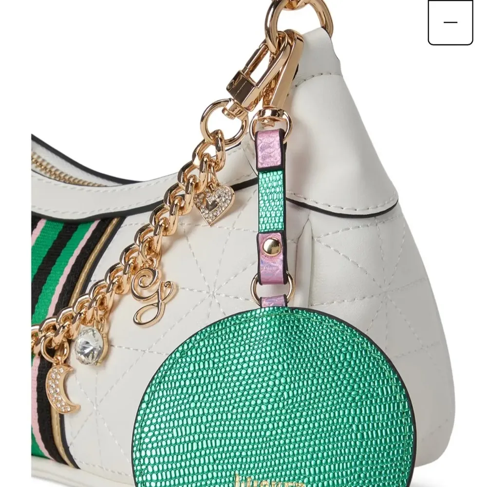 Aldo LE | Wicked Inspired ~ Charms, Crossbody & Pink Dust Bag * Free Socks!! - Image 4