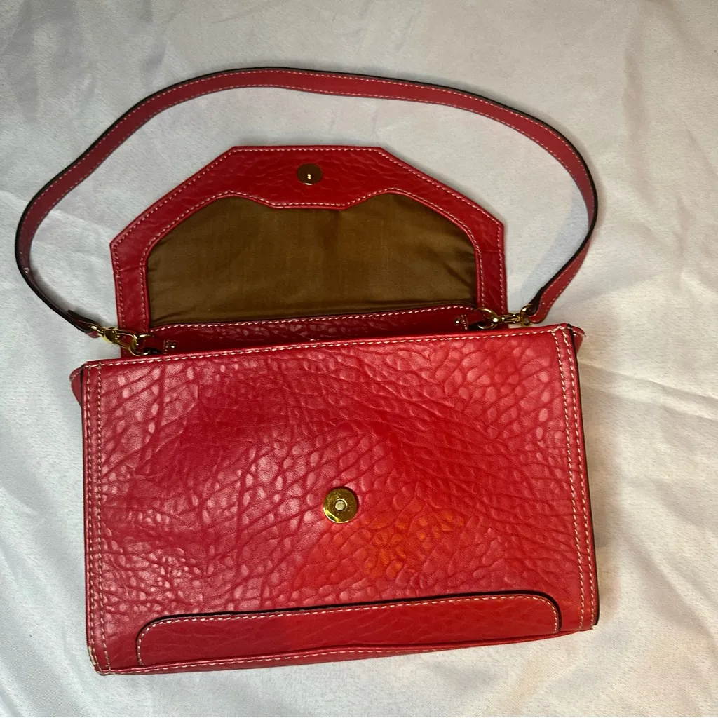 Bolo Cherry Red Shoulder Bag - Image 3