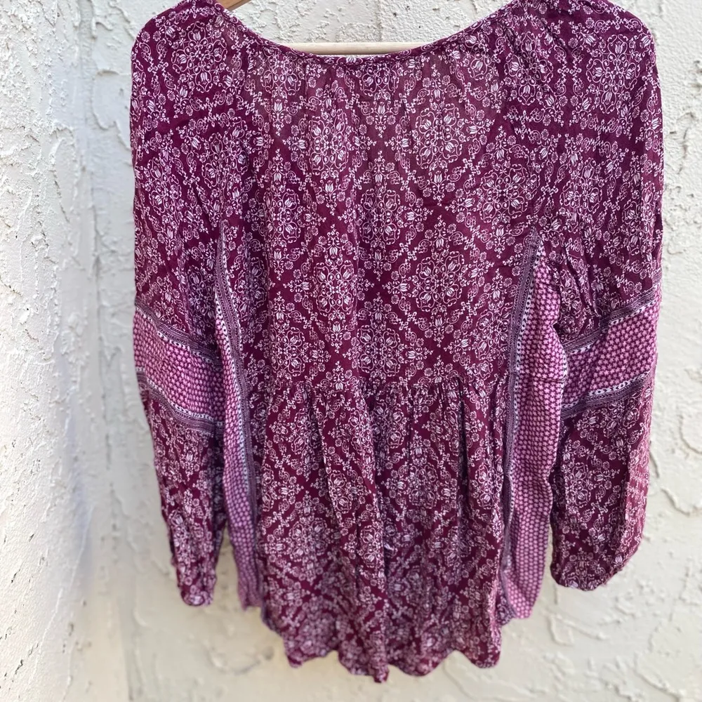 American Eagle floral flowy top size XS - Image 7