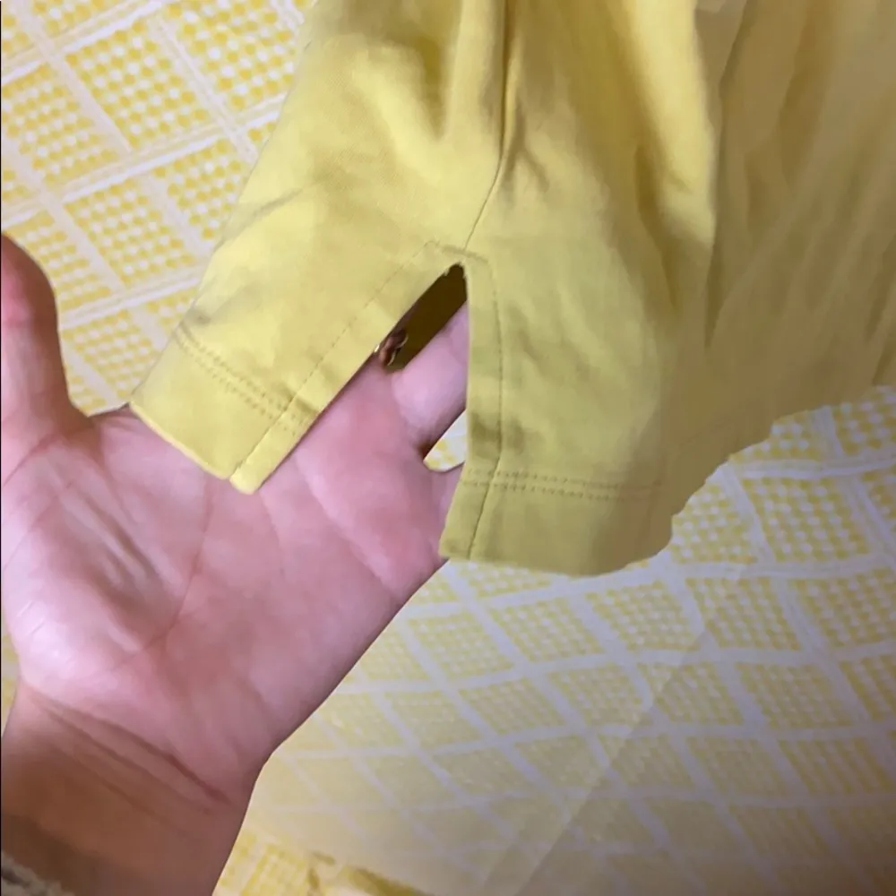 YELLOW MIDI TEE SHIRT DRESS - Image 4