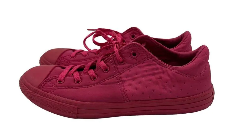 Converse Chuck Taylor All Star Madison Unisex HOT Pink Sneaker Shoes US - Image 2