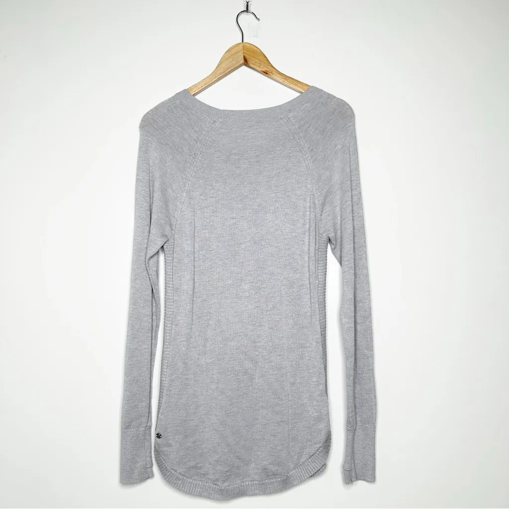 Lululemon Hello Aloe Pullover Sweater in Silverscreen Size 6 - Image 4