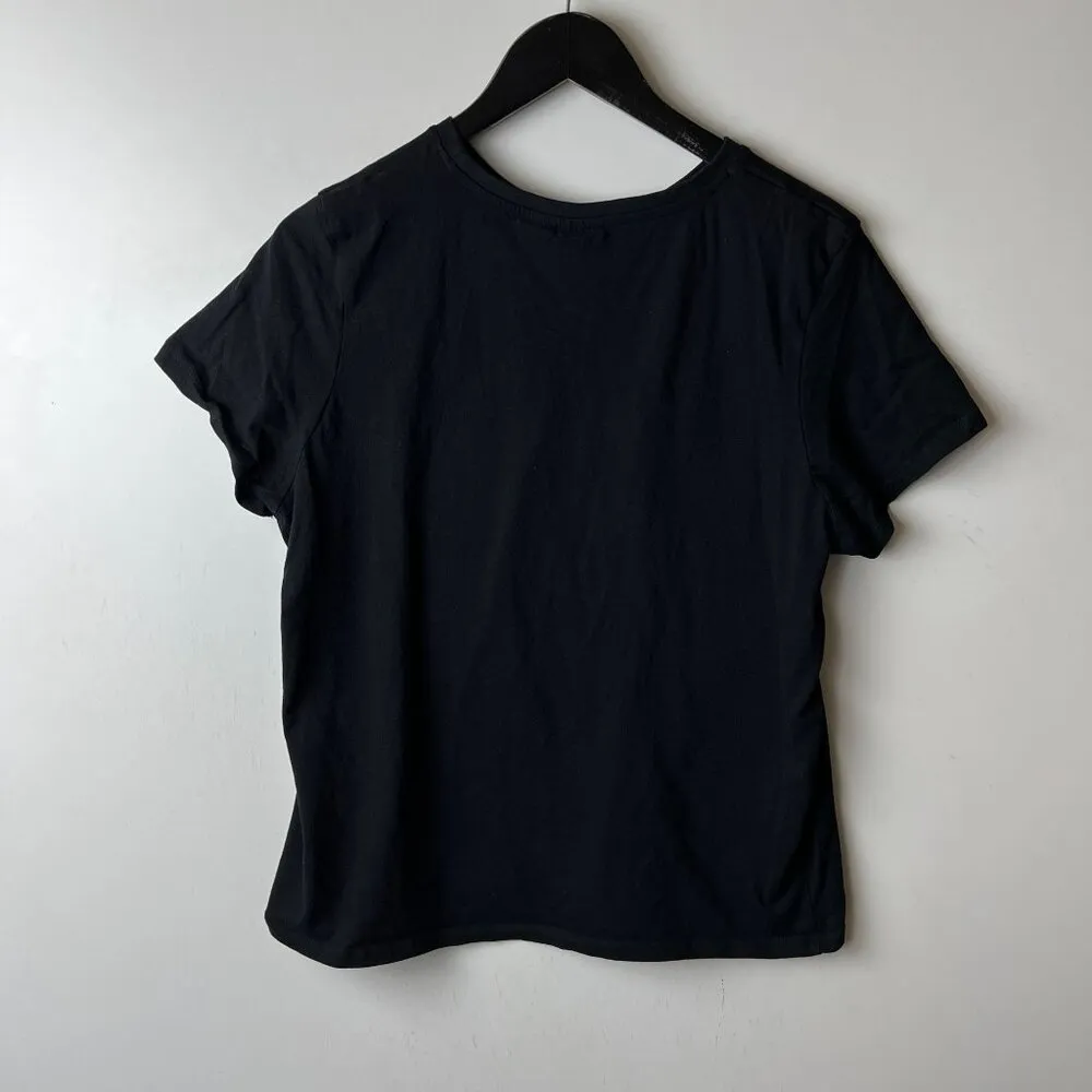 Kiss T Shirt Womens Large L Graphic Tee Cotton Short Sleeve Solid Logo Print - Image 3