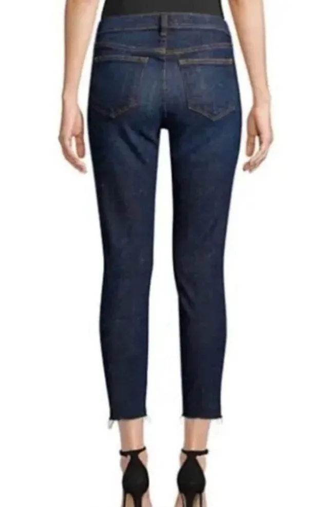 NWT L'AGENCE El Matador French Slim Raw Hem Jeans in Phoenix - Size 25 - Image 8