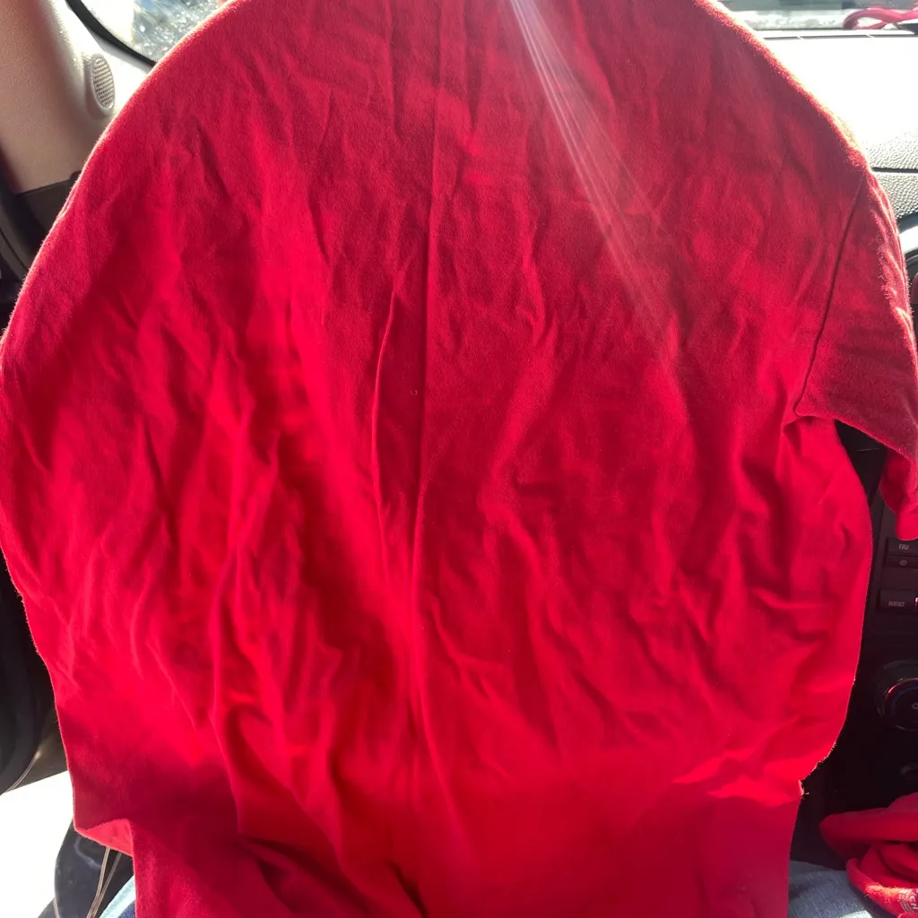 John Lennon Inc. Power To The People Men's Graphic T Shirt. Red Cotton - Image 3