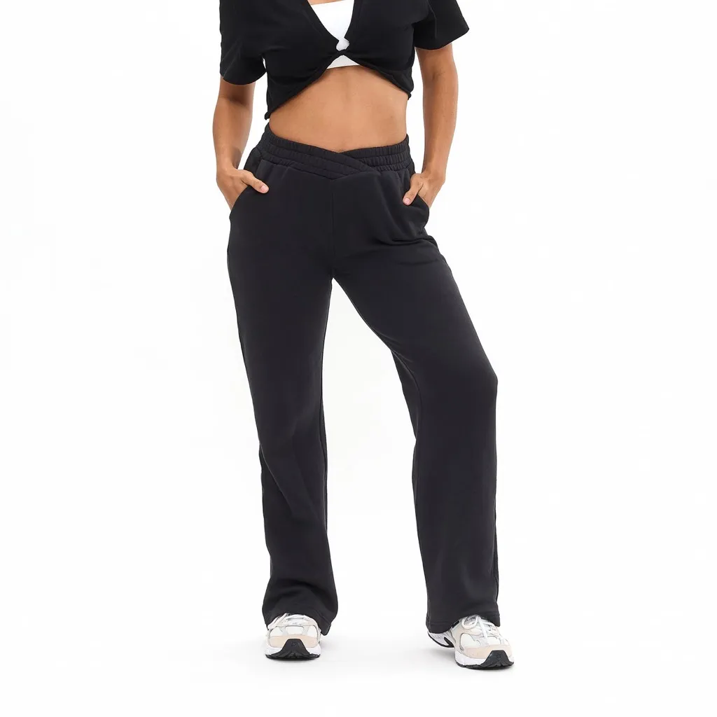 BuffBunny Collection sweatpants Threads Crossover joggers athleisure wide leg - Image 3