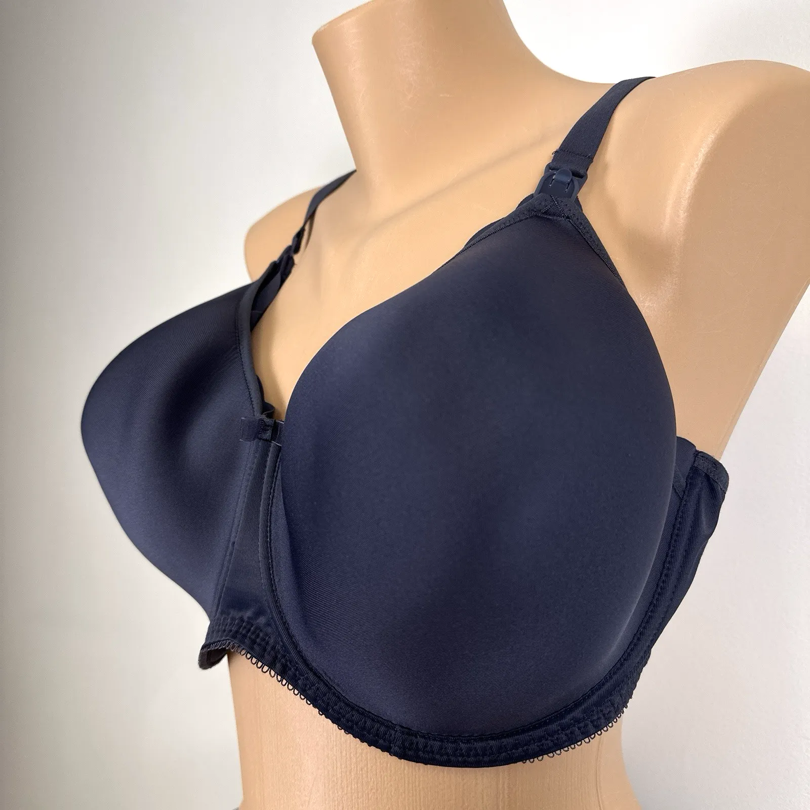 Freya Pure Sculpt Moulded Nursing Bra US Size 38I UK 38G Slate Dark Blue 1582 - Image 2