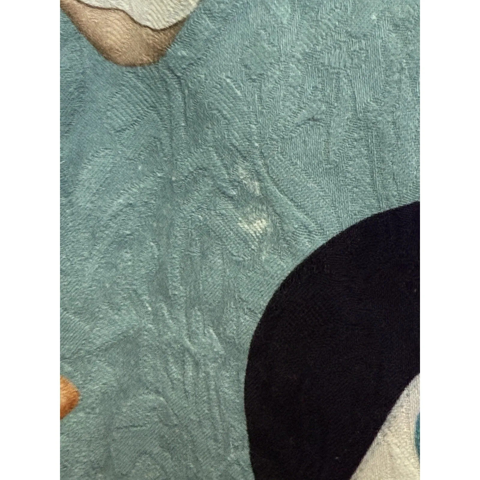 Anthropologie Luii Painterly Evil Eye Art Print Swing Jacket - Image 6