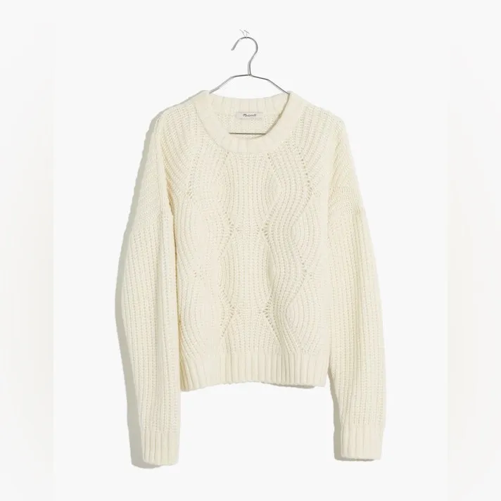 MADEWELL Everett Rib-Play Pullover Sweater - Image 3