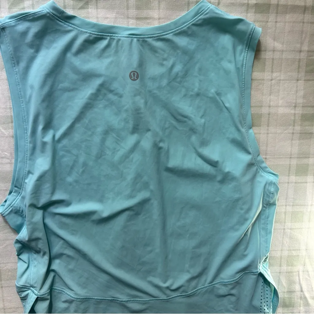 Lululemon Athletica Light Blue Muscle Tee - Image 8