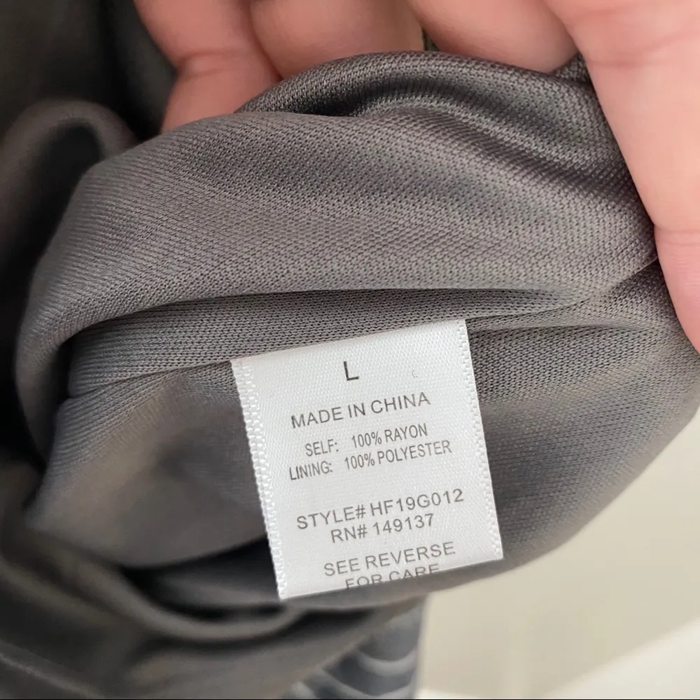 HYFVE Striped Romper Blue Sz Large - Image 6