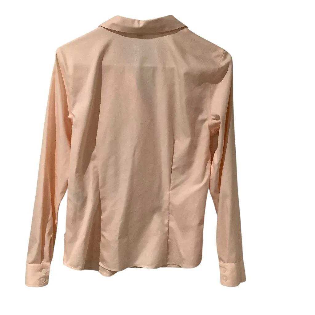 Jones New York Nordstrom Signature Simi Fitted Light Peach Blouse BRAND NEW - Image 8