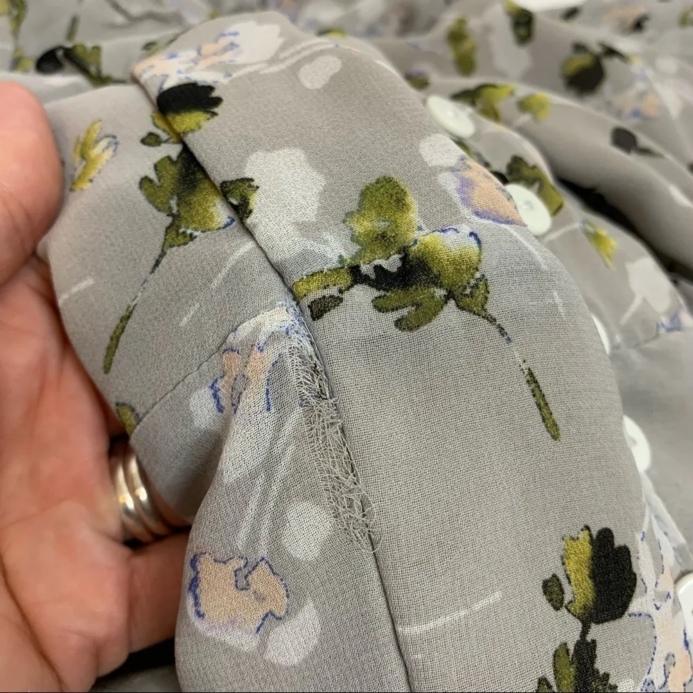 RED Valentino Cottagecore Microfloral Dress 825 - Image 14