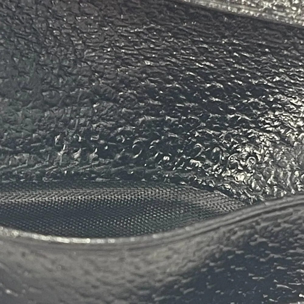 Gucci Black Leather Compact Wallet w/ Silver-tone Hardware - Preowned - Image 13