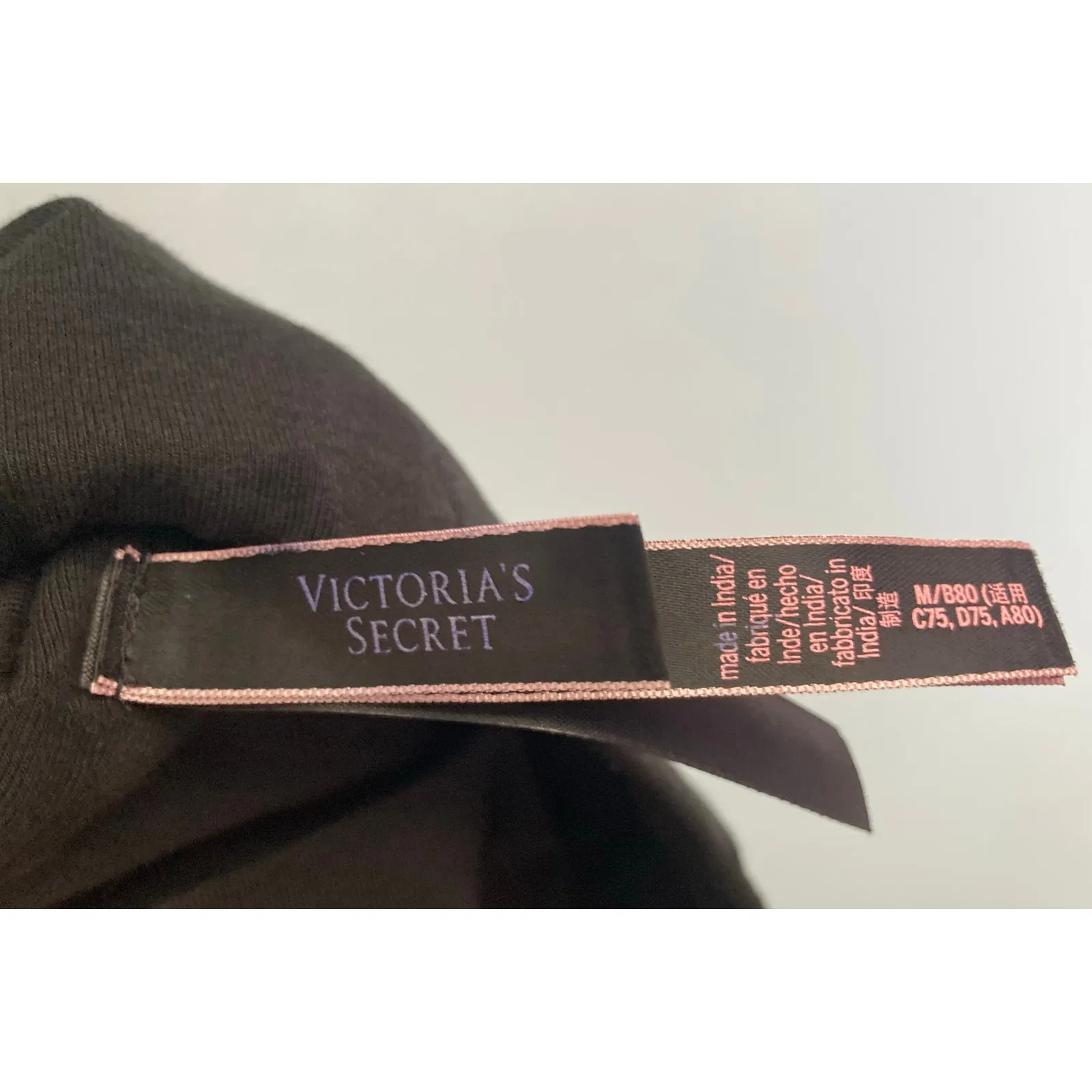 Victoria's Secret Bralette Black Medium NWOT - Image 7