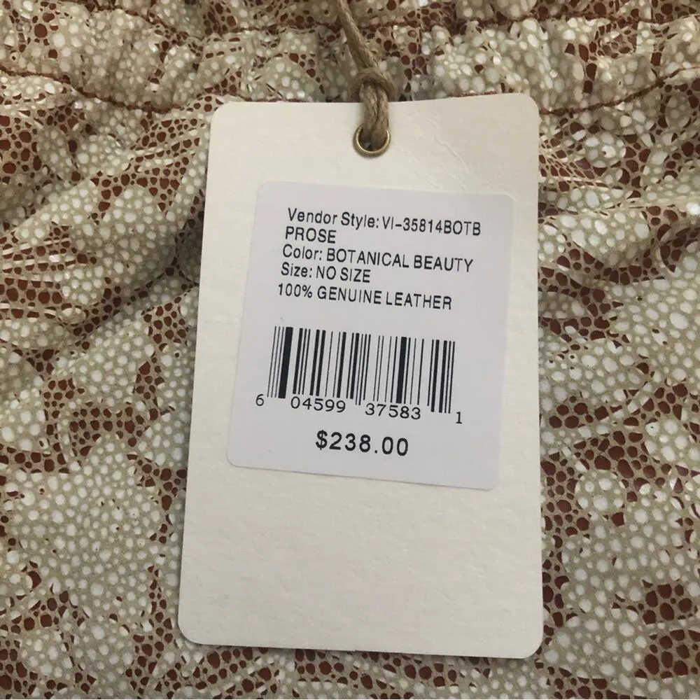 Hobo Prose Convertible Crossbody Bag in Botanical Beauty NEW Brown - Image 2