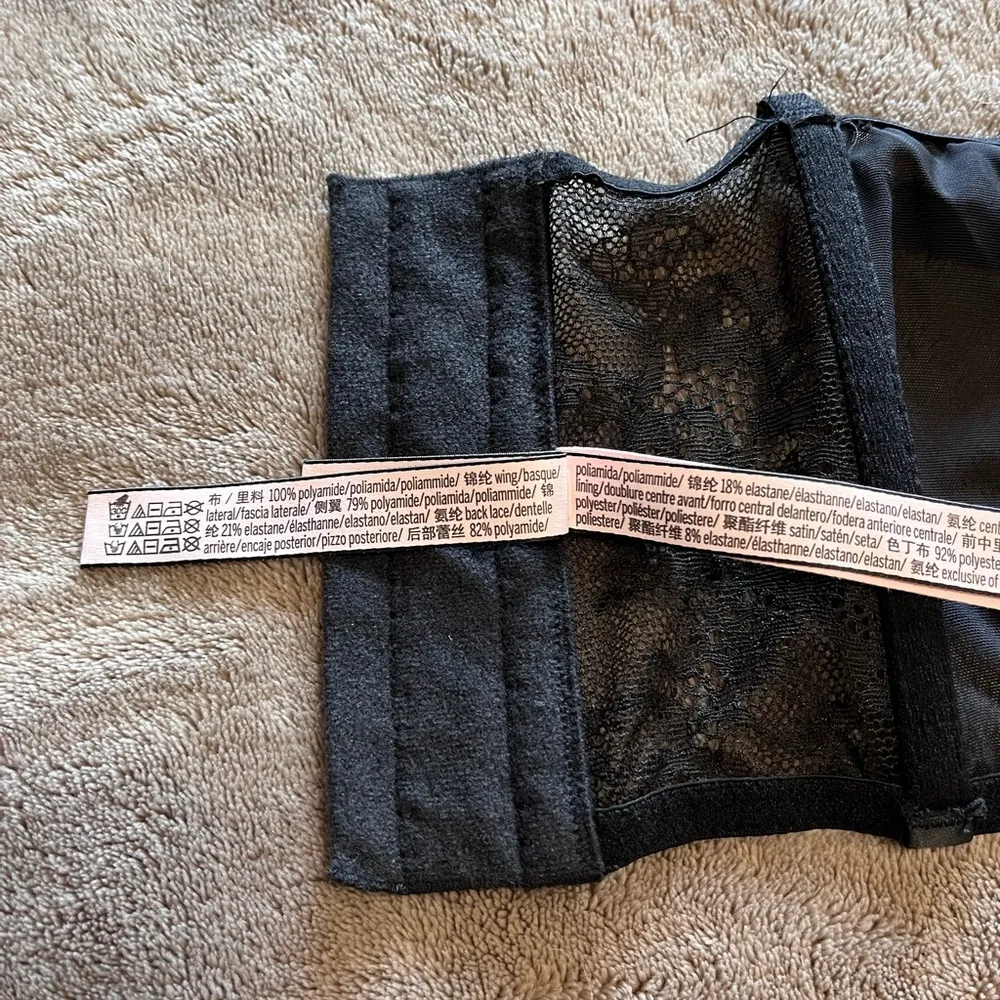 VICTORIA’S SECRET Women’s Black Corset Tank Top Sz Small EUC - Image 4