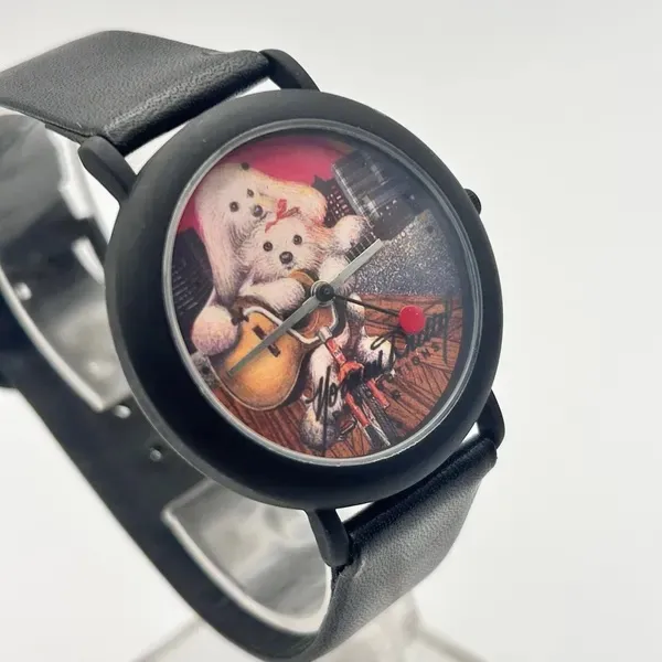 Vintage Black Watch Dogs bike guitar - Image 3