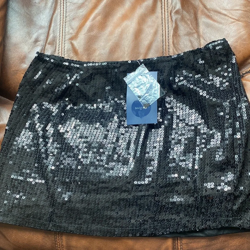 Envy me sequin skirt Black Size L - Image 3