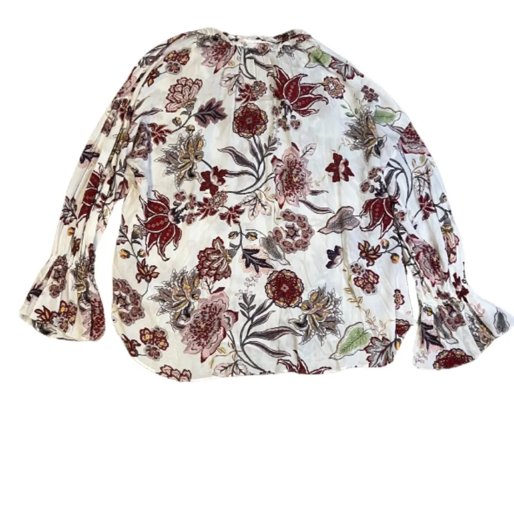 Anthropologie Sanctuary Prairie Days Smocked Long Sleeve Top Size Large - Image 5