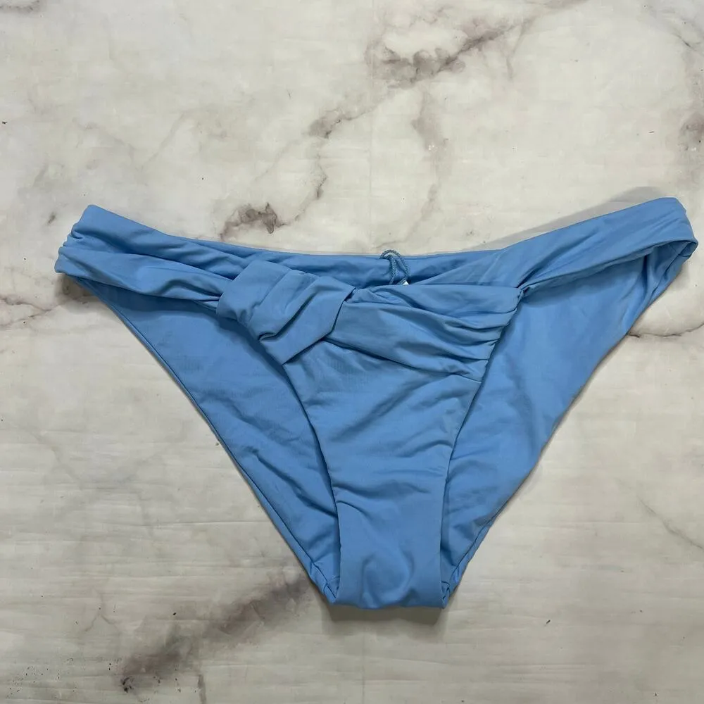 Becca Rebecca Virtue Layover Milani Hipster Bikini Bottom Size M Blue New - Image 2