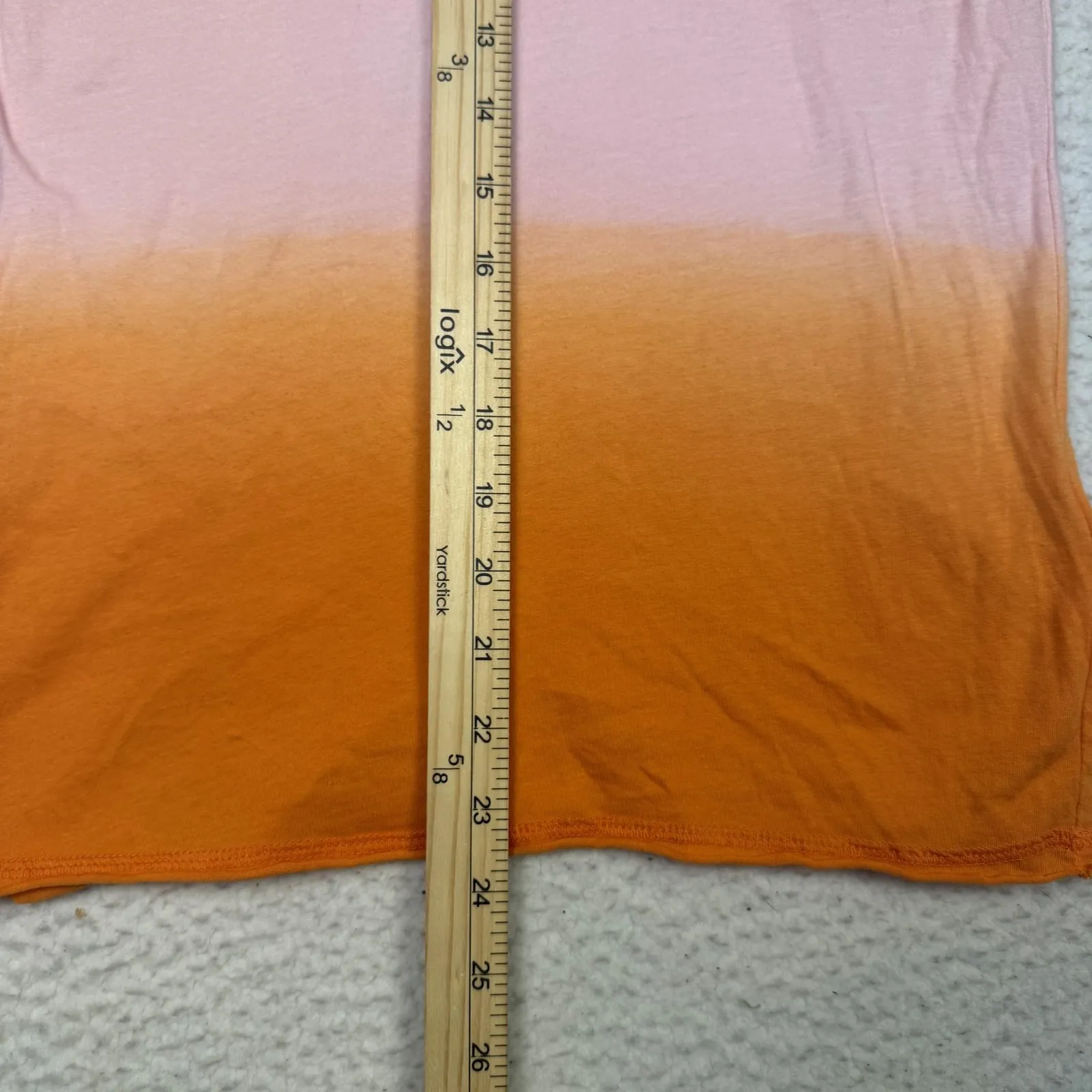 Zadig & Voltaire Shirt Womens Small Malibu Multicolor Ombre Graphic T Y2K Urban - Image 6