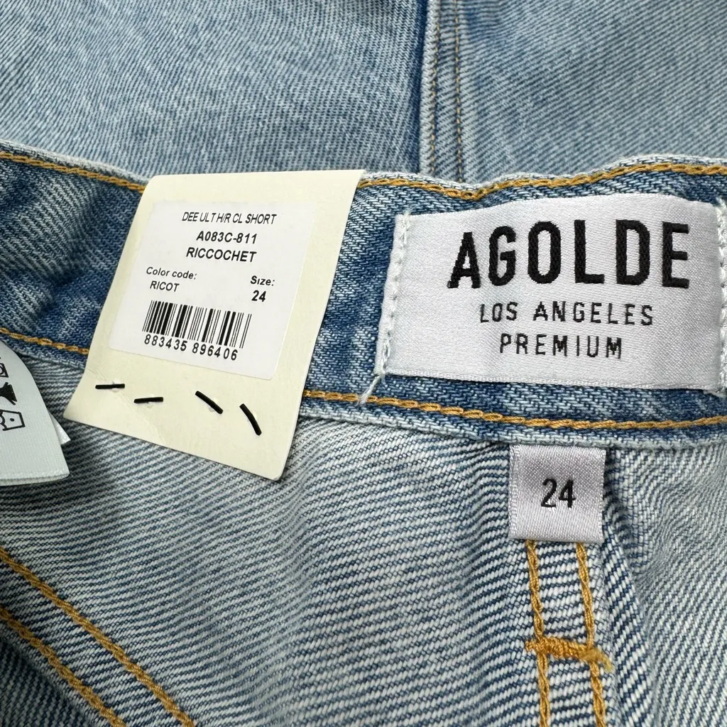 Agolde Dee Short in Riccochet 24 NWT - Image 7