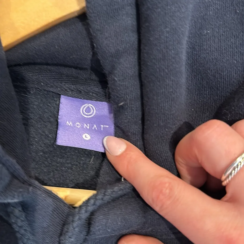 MOVING SALE Monat Family Hoodie Black Size L - Image 11