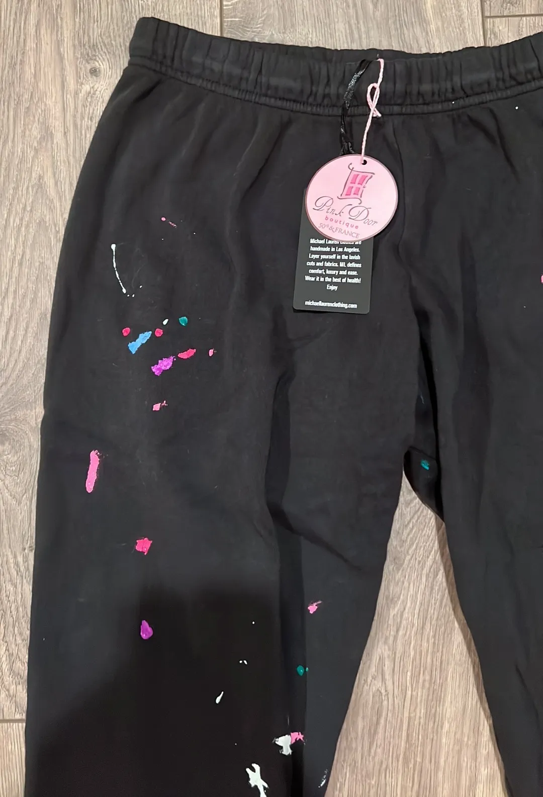 Michael Lauren Lauren Michael Nate Cropped Jogger - Image 4