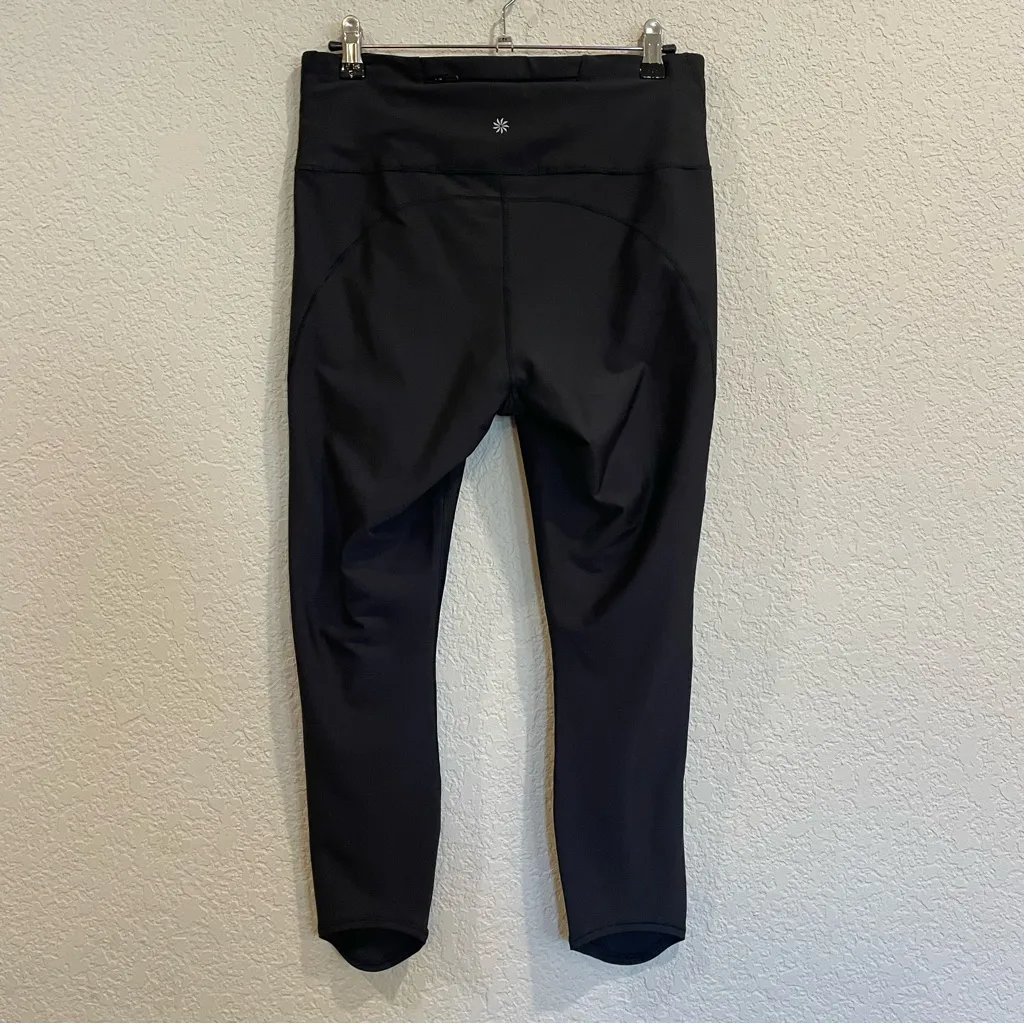 Athleta Pacesetter 7/8 Tight in Black - Size Large - Image 8