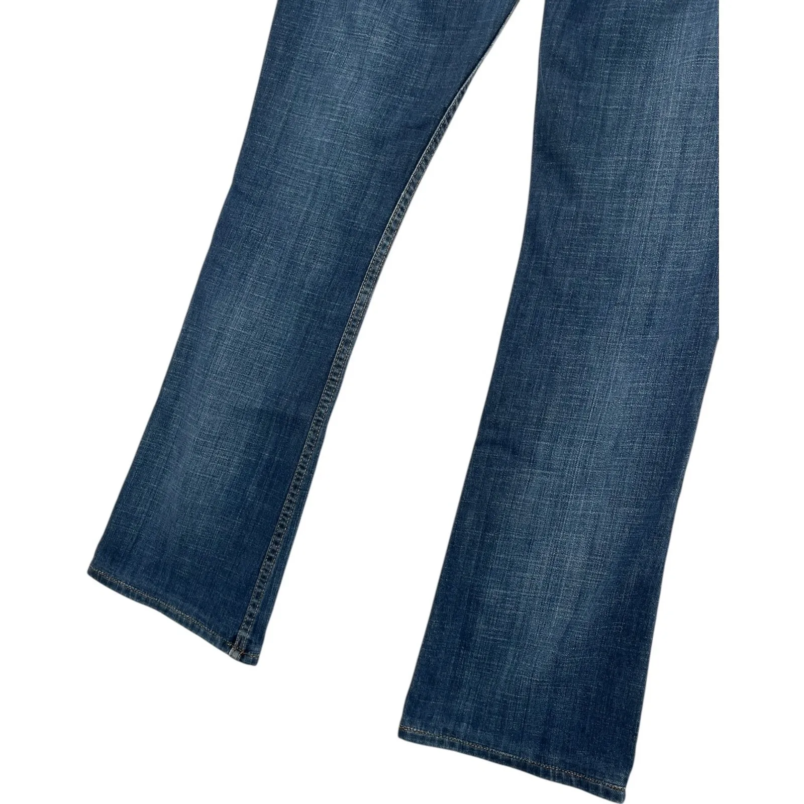 Vintage Hudson Jeans Womens 27 Blue Beth Baby Bootcut Low Rise USA Y2K Retro - Image 10