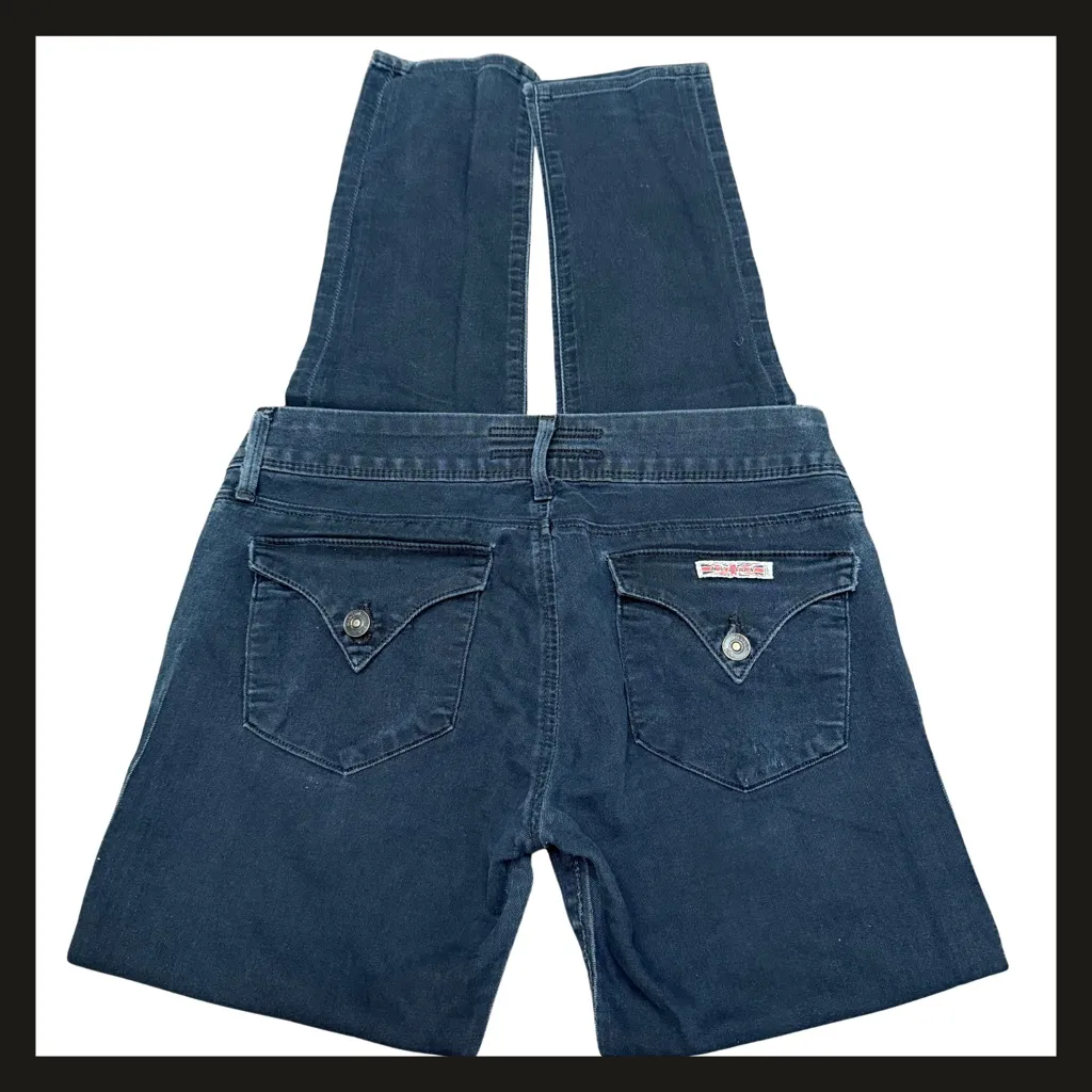 Hudson Jeans Women’s Size 28 Blue Stretch Skinny Pants Made in USA Los Angeles - Image 14