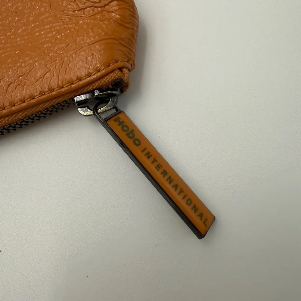 Hobo International Orange Clasp & Zipper Retro Wallet Funky Travel Y2k - Image 2