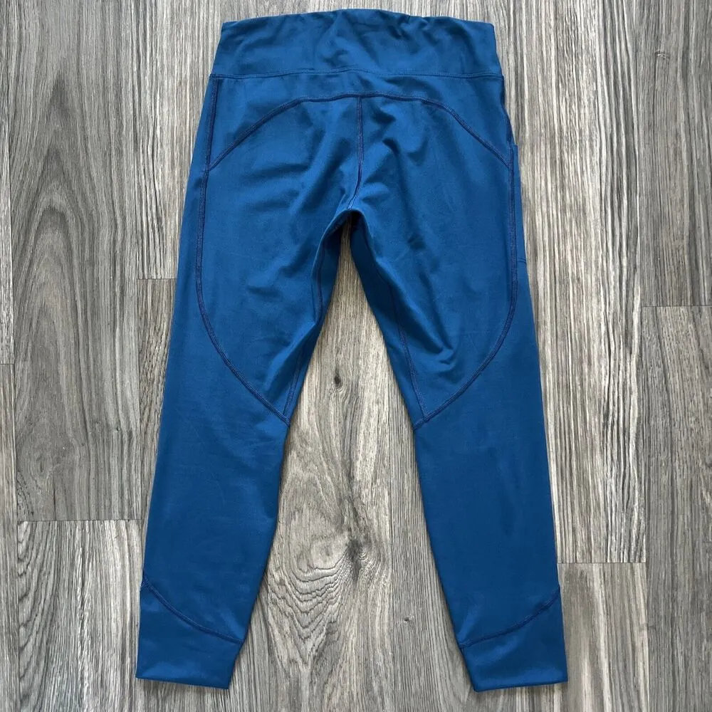 Arcteryx Sunara 7/8 Athletic Leggings Odyssea Blue Size Small Base Layer Hiking - Image 4