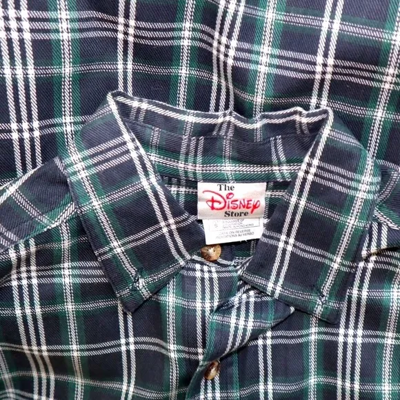 Vintage 60’s the Disney Store Tiger‎ plaid long sleeves shirts size S - Image 4