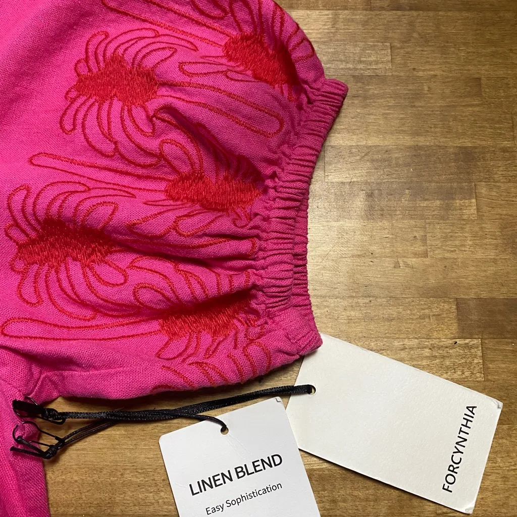 For Cynthia  Embroidered with pockets szL NWT - Image 3