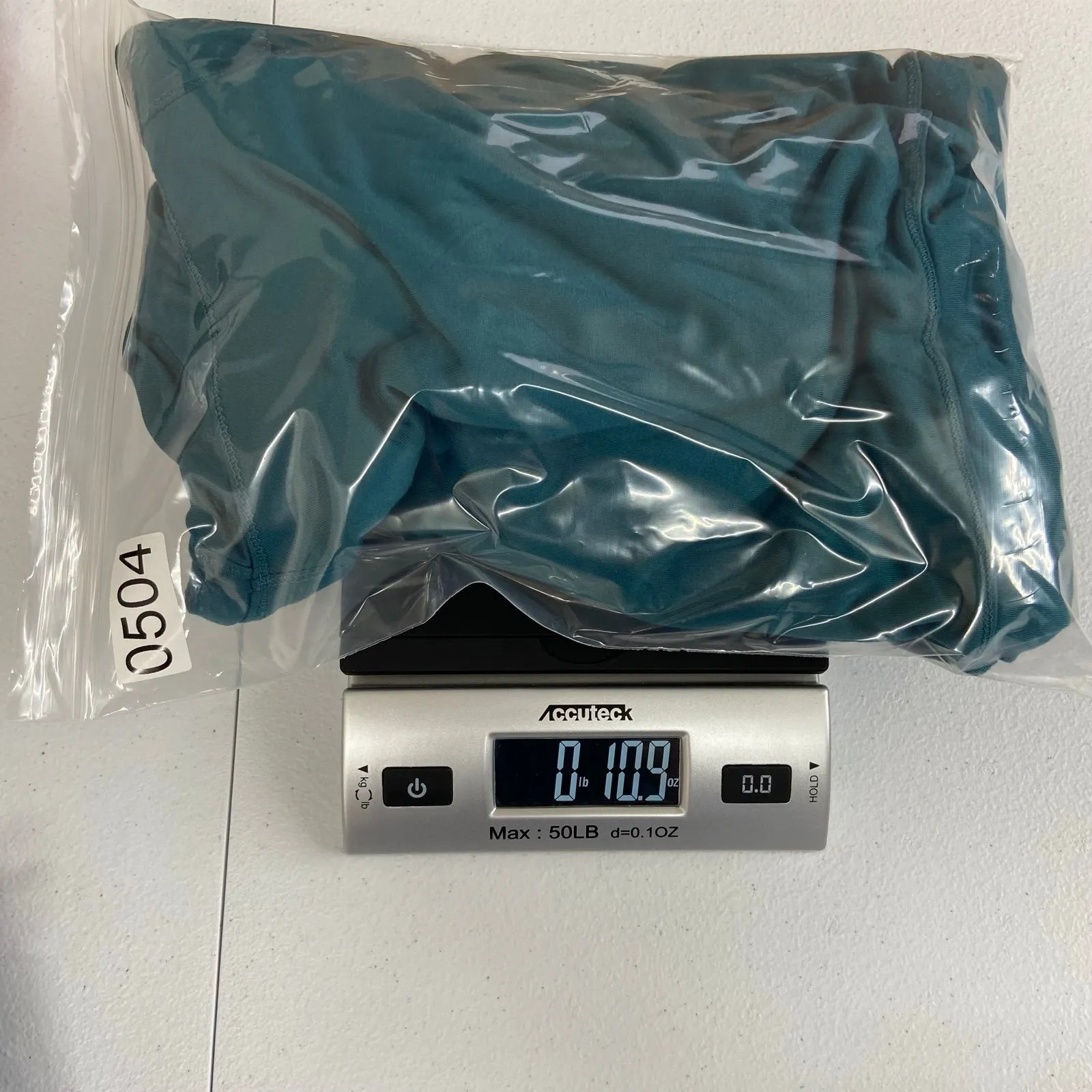 Avia teal hooded mock neck active athletic stretch fleece lined sweatshirt large - Image 7