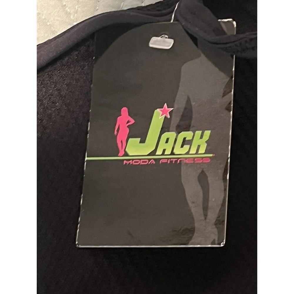 Jack Moda Sleeveless One Piece Jumpsuit Black Breast Padding Size Medium NEW - Image 9