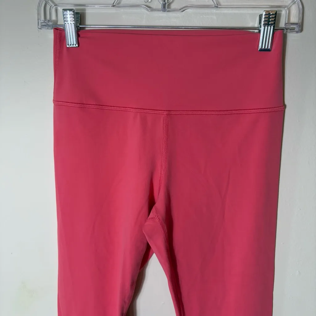 Athleta Transcend 7/8 Tight Leggings‎ Pink Size Medium - Image 3
