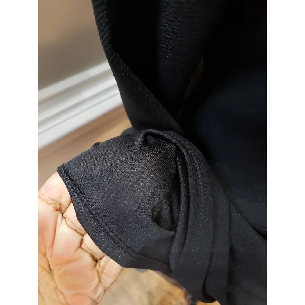 Bar iii Bodycon Dress Women's Size XL Black Elegant 3/4 Sleeves - Image 8