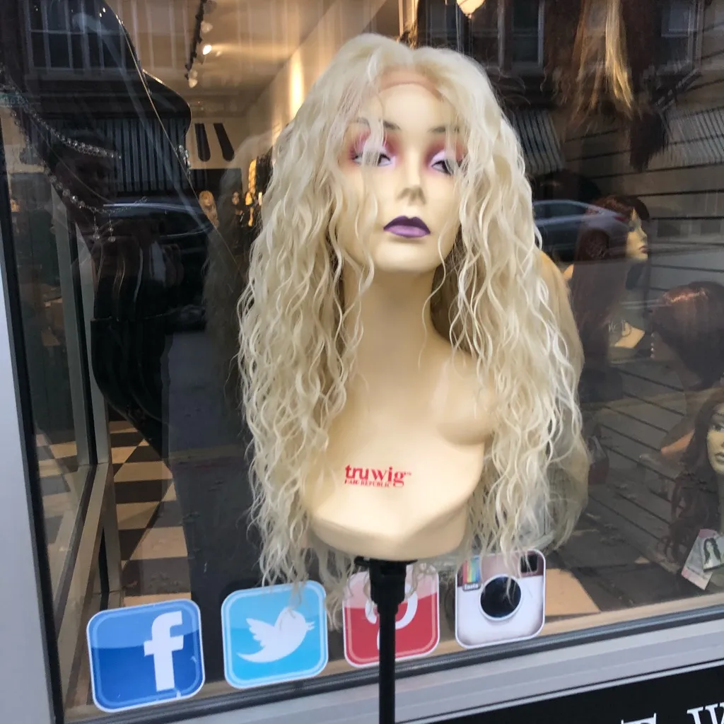 Blonde curly wig Lace 613 Hairloss 2026 Wig - Image 7