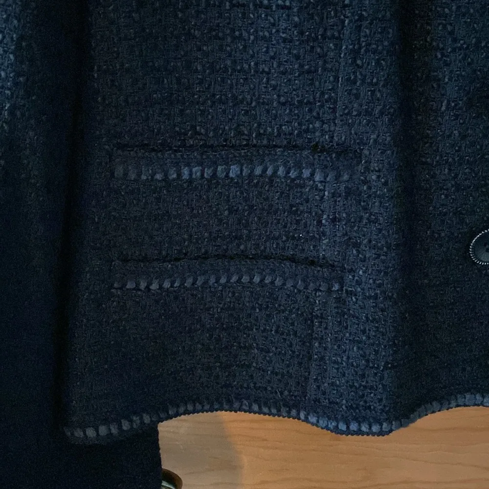 Pendleton Women's Size 16 Navy Blue Button Down Blazer Suit Jacket New with tag - Image 3