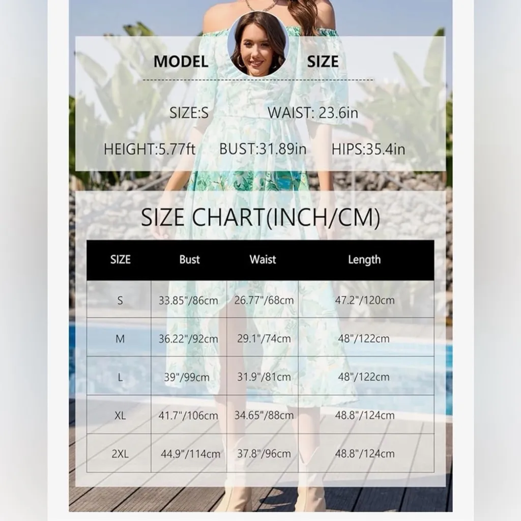 NEW Bridesmay Floral Short Sleeve Flowy Wedding Guest Square Neck Midi Dress XL Pink - Image 4