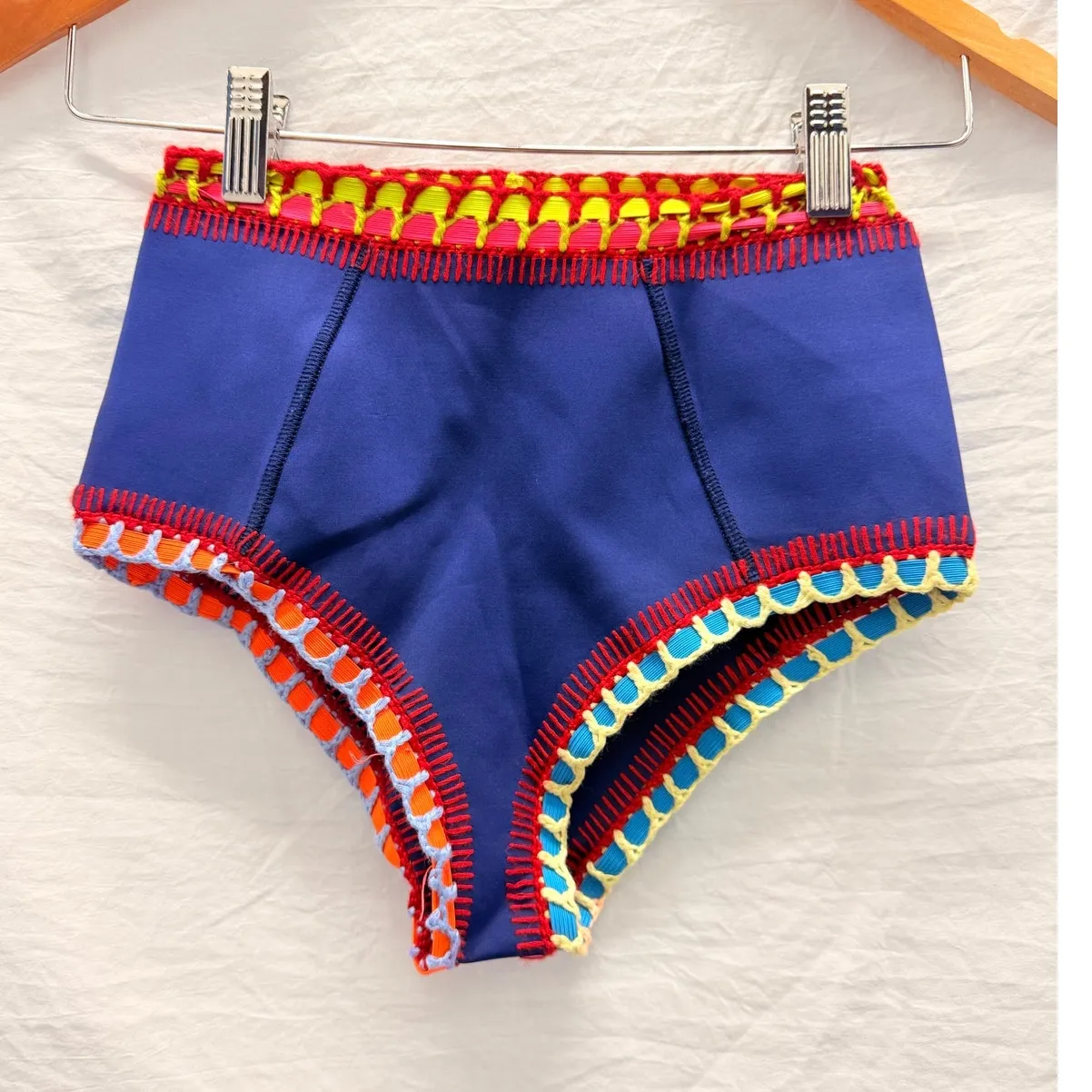 KIINI Tasmin High‎ Rise Bottom Blogger Fav Ibiza Swim Summer Beach Yacht Swim - Image 3