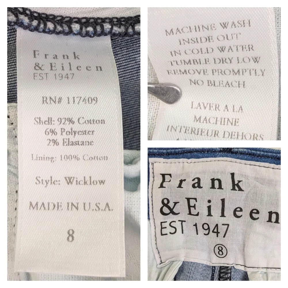 Wicklow Italian Chino GUC $288  Size 8   Waist 29"    J1562 - Image 7