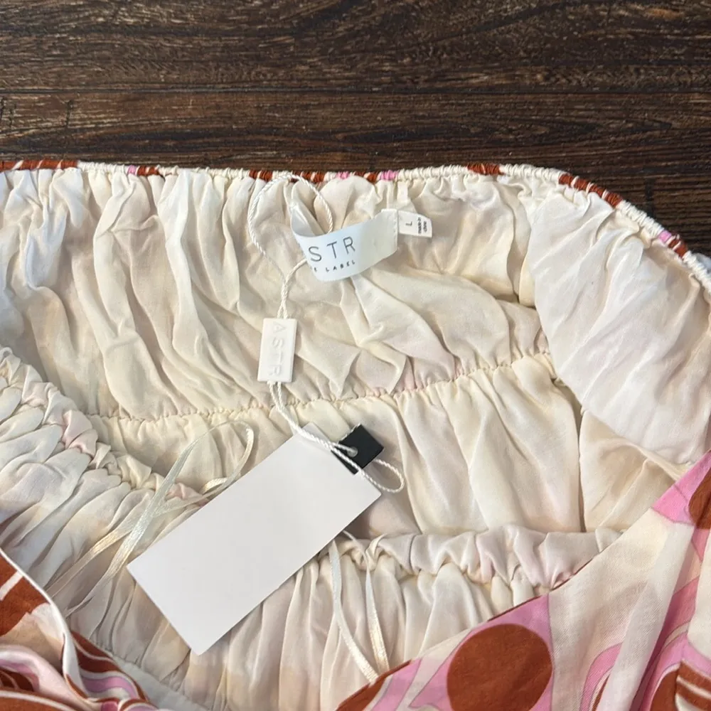 ASTR the Label Suzy Midi Dress Large NWT Wedding Guest Cottagecore - Image 8