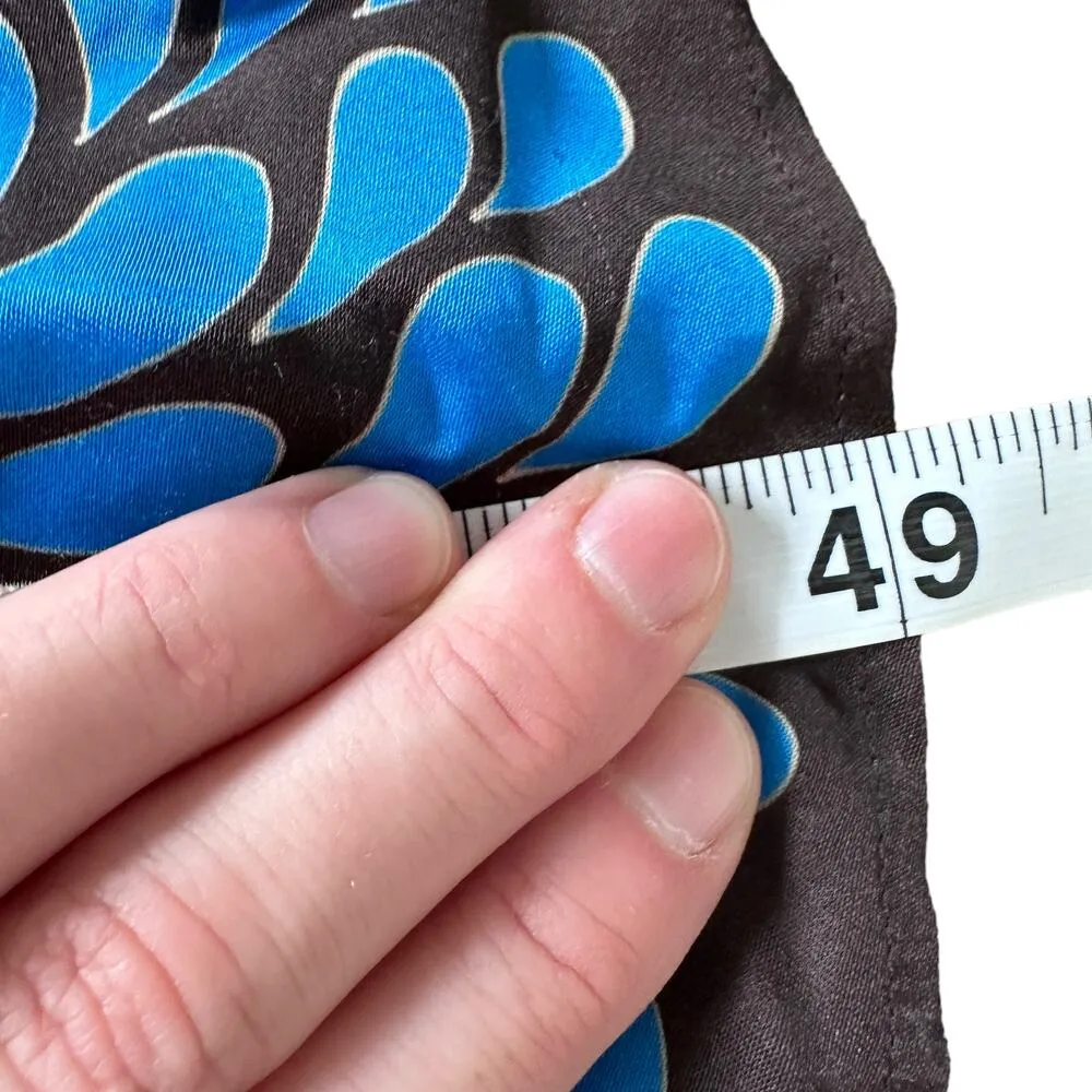 NEW Alexis Nisa Mix Floral Satin Dress Brun Blossom - Image 11